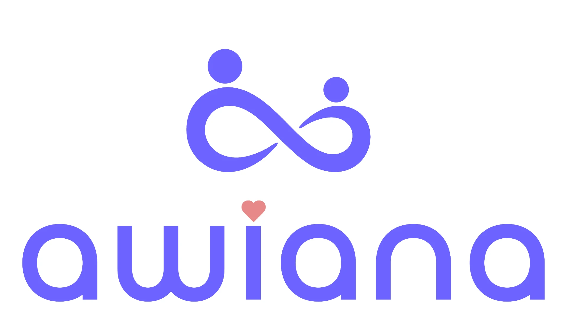 AWIANA logo — an infinity mark formed by a parent and child, above the awiana wordmark.