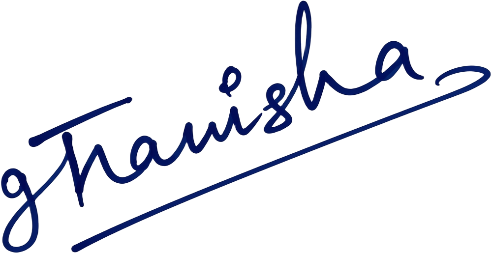 Bhavisha Ramtani signature
